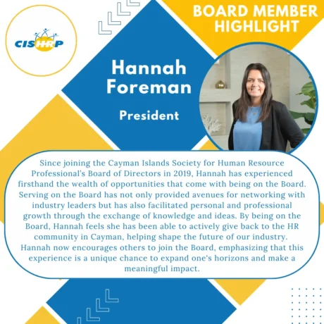 Hannah F - Board Member Testimonial Hannah F - Board Member Testimonial