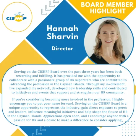 Hannah S - Board Member Highlight Hannah S - Board Member Highlight